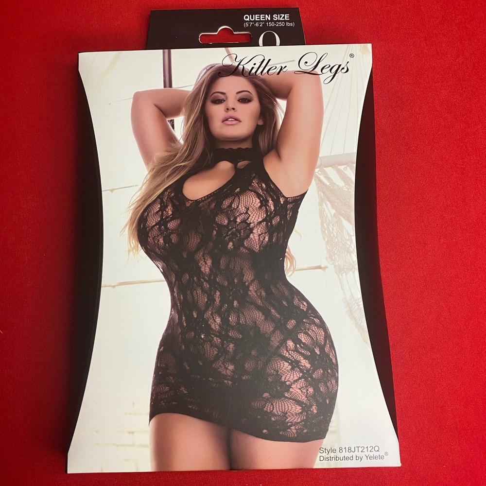 Killer Legs Body Stocking Queen Size